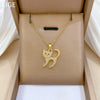 Necklace Stainless Steel Geometric Light Luxury Copper Pendant For Women