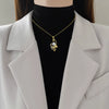 Necklace Stainless Steel Geometric Light Luxury Style