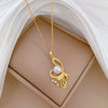 Necklace Stainless Steel Geometric Light Luxury Style