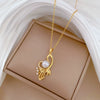 Necklace Stainless Steel Geometric Light Luxury Style