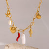 Necklace Stainless Steel Geometric Original Design Electroplating Women's Jewelry