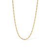Necklace Stainless Steel Geometric Oval Bead Chain Electroplating For Women