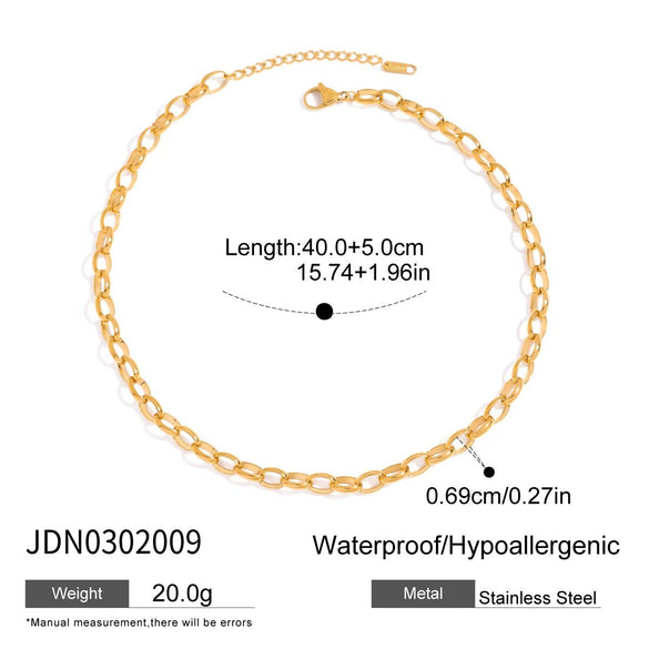 Necklace Stainless Steel Heart Bow Electroplating For Women Retro Layered Versatile Ins Style