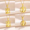 Necklace Stainless Steel Hip Hop Style Round Queen's Head Portrait Ochain Electroplated Women's