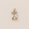 Necklace Stainless Steel Mixed Gemstone Inlay Heart Shape Pendant For Women