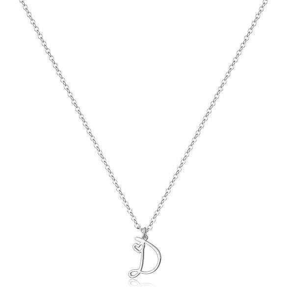 Necklace Stainless Steel Ochain Letter Electroplating Design For Women