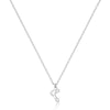 Necklace Stainless Steel Ochain Letter Electroplating Design For Women