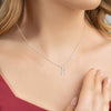 Necklace Stainless Steel Ochain Letter Electroplating Design For Women