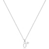 Necklace Stainless Steel Ochain Letter Electroplating Design For Women