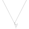 Necklace Stainless Steel Ochain Letter Electroplating Design For Women