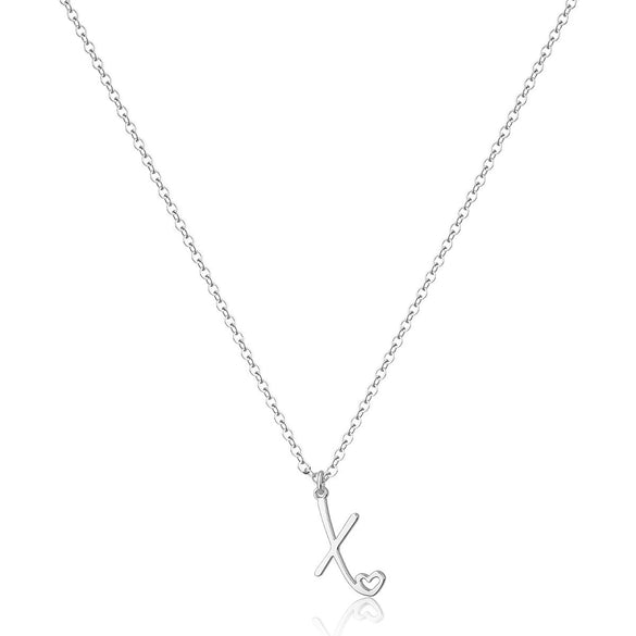 Necklace Stainless Steel Ochain Letter Electroplating Design For Women