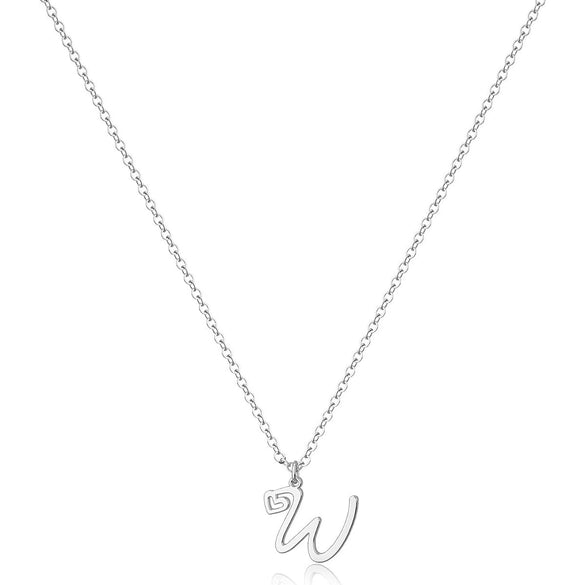 Necklace Stainless Steel Ochain Letter Electroplating Design For Women