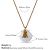 Necklace Stainless Steel Plated 18K Gold Conch Turtle Pendant Electroplating Women's Fashion Style