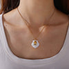 Necklace Stainless Steel Plated 18K Gold Conch Turtle Pendant Electroplating Women's Fashion Style