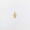 Necklace Stainless Steel Retro Geometric Electroplating Oil Drop Pendant Snake Bone Chain