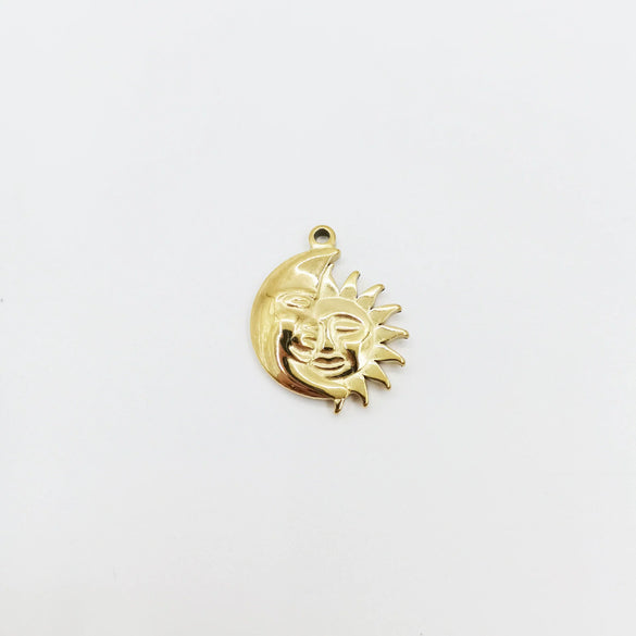 Necklace Stainless Steel Retro Geometric Electroplating Oil Drop Pendant Snake Bone Chain