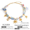 Necklace Stainless Steel Star Electroplating Clavicle Chain For Women
