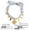 Necklace Stainless Steel Star Electroplating Clavicle Chain For Women