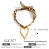 Necklace Stainless Steel Star Electroplating Clavicle Chain For Women