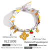 Necklace Stainless Steel Star Electroplating Clavicle Chain For Women