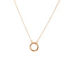 Necklace Stainless Steel Titanium Steel Copper Geometric Retro Vacuum Plated Electroplating