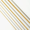 Necklace Stainless Steel Titanium Steel Egg Geometric Electroplated Keel Chain