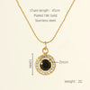 Necklace Stainless Steel Titanium Steel Egg S Chain Heart Shape Drop Shape Geometric Electroplating Highend Couple Style
