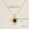 Necklace Stainless Steel Titanium Steel Egg S Chain Heart Shape Drop Shape Geometric Electroplating Highend Couple Style