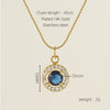 Necklace Stainless Steel Titanium Steel Egg S Chain Heart Shape Drop Shape Geometric Electroplating Highend Couple Style