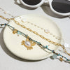 Necklace Stainless Steel Titanium Steel Geometric Animal Electroplating Style