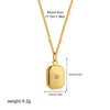 Necklace Stainless Steel Titanium Steel Geometric Ball Chain Set With Diamonds Personality