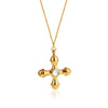 Necklace Stainless Steel Titanium Steel Geometric Ball Chain Set With Diamonds Personality