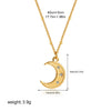 Necklace Stainless Steel Titanium Steel Geometric Ball Chain Set With Diamonds Personality