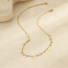 Necklace Stainless Steel Titanium Steel Geometric Electroplated Fashion Women's