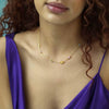 Necklace Stainless Steel Titanium Steel Geometric Electroplating For Female