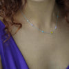 Necklace Stainless Steel Titanium Steel Geometric Electroplating For Female