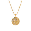 Necklace Stainless Steel Titanium Steel Geometric Electroplating Jewelry