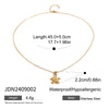 Necklace Stainless Steel Titanium Steel Geometric Electroplating Simple Highend Nonfading Women's