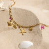 Necklace Stainless Steel Titanium Steel Geometric Electroplating Women's