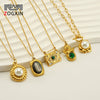 Necklace 316L Stainless Steel 316L Stainless Steel Geometric Electroplating Women's