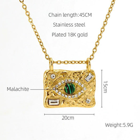 Necklace 316L Stainless Steel 316L Stainless Steel Geometric Electroplating Women's