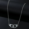Necklace Stainless Steel Titanium Steel Geometric Handcuffs Hip Hop Electroplating Men's And Women's Accessories