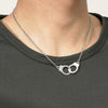 Necklace Stainless Steel Titanium Steel Geometric Handcuffs Hip Hop Electroplating Men's And Women's Accessories