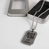 Necklace Stainless Steel Titanium Steel Geometric Handmade Pearl Chain Style