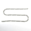Necklace Stainless Steel Titanium Steel Geometric Keel Chain Electroplating Hip Hop Punk Style