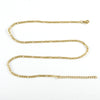 Necklace Stainless Steel Titanium Steel Geometric Keel Chain Electroplating Hip Hop Punk Style