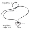 Necklace Stainless Steel Titanium Steel Geometric Old Style Electroplating Women's