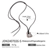 Necklace Stainless Steel Titanium Steel Geometric Old Style Electroplating Women's