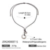 Necklace Stainless Steel Titanium Steel Geometric Old Style Electroplating Women's