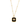 Necklace 316L Stainless Steel 316L Stainless Steel Gold Plated Geometric Pattern Retro Style